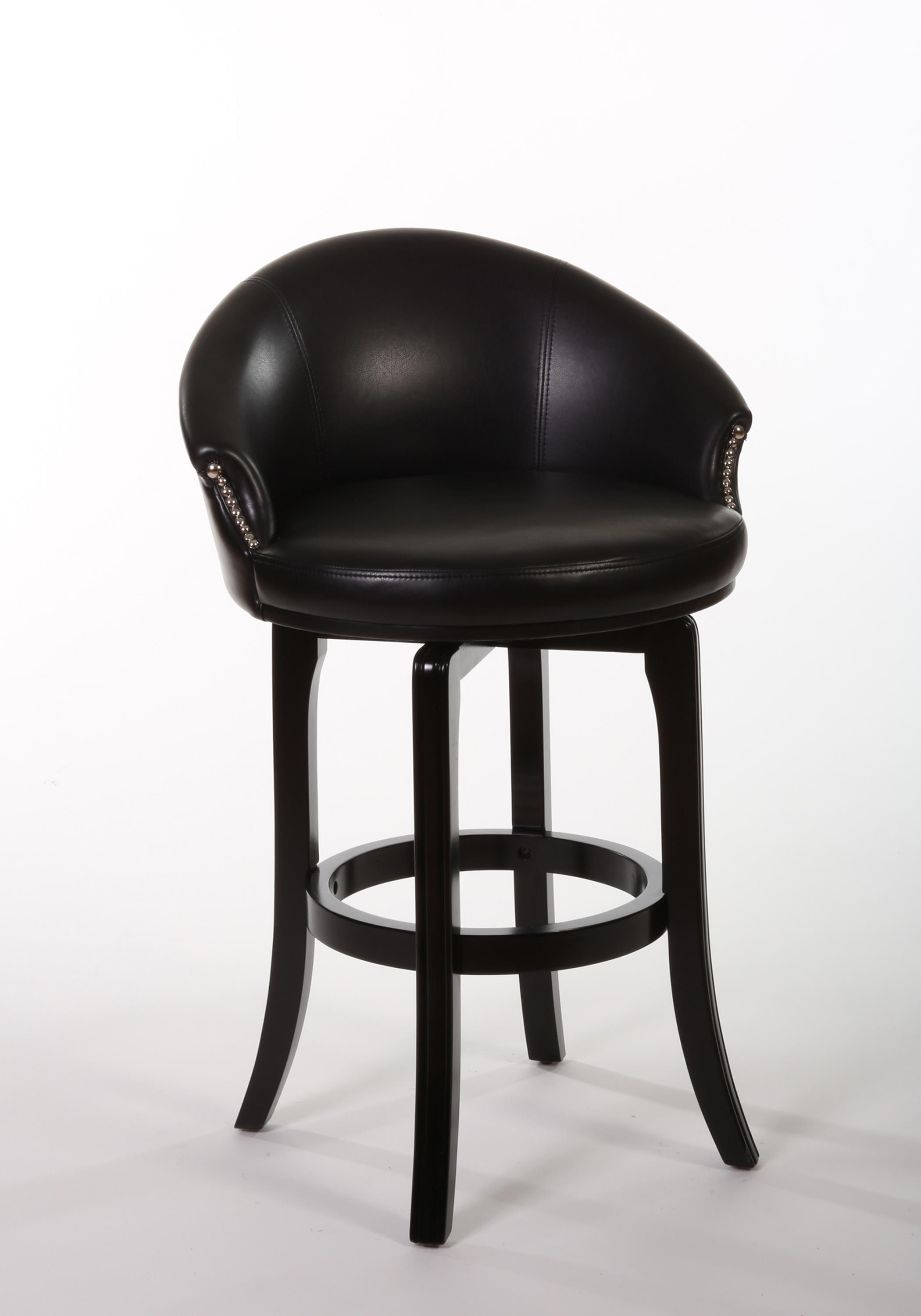 Hillsdale Wood Stools 5075830 Dartford Swivel Bar Stool with Tapered Feet Westrich Furniture